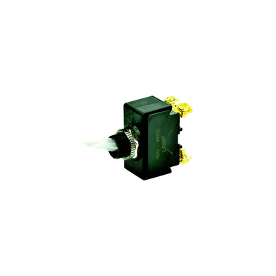BEP 1001908 Illuminated Toggle Switch, Off-On, SPST, #6â€“32 Screw Terminals, Illuminated Red -Modern Boat Sales & Service