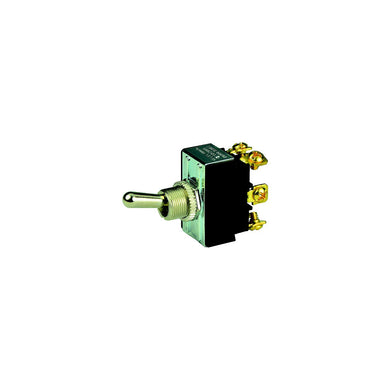 BEP 1002018 Chrome Plated Toggle Switch, On-Off-On, DPDT, #6â€“32 Screw Terminals -Modern Boat Sales & Service