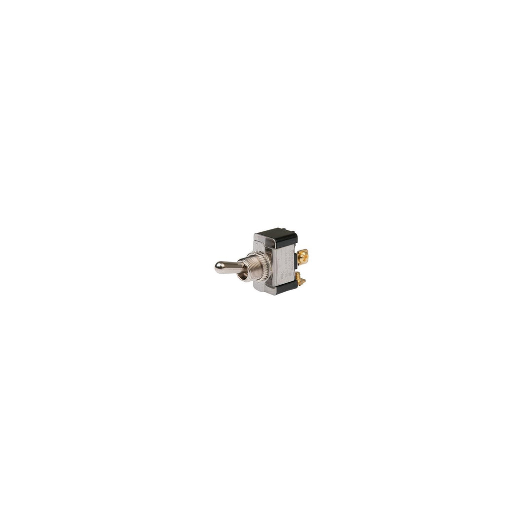 BEP 1002024 Chrome Plated Toggle Switch, Off-On, SPST, #6â€“32 Screw Terminals -Modern Boat Sales & Service