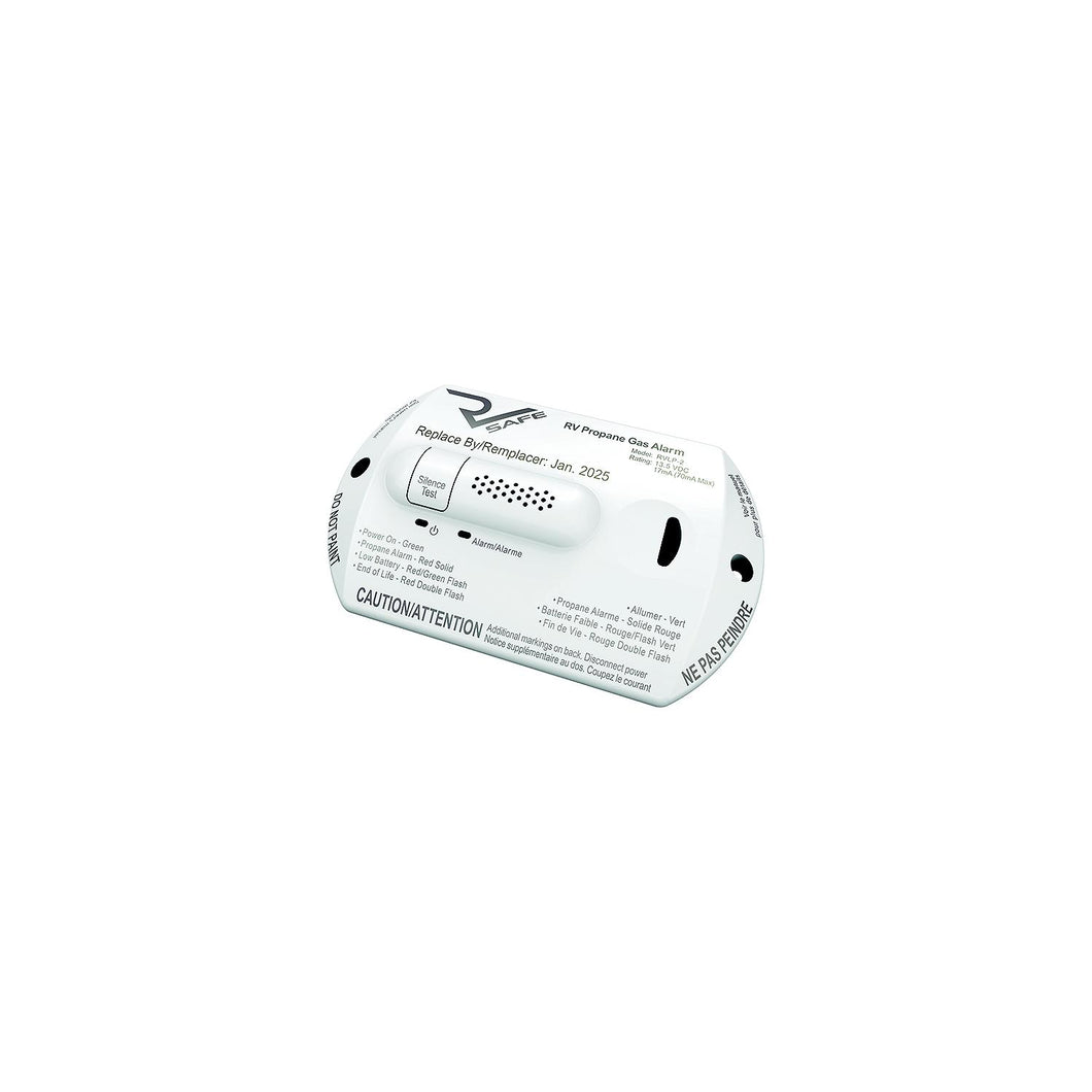 RV Safe RVLP2W Propane Alarm, White, 2-Wire -Modern Boat Sales & Service