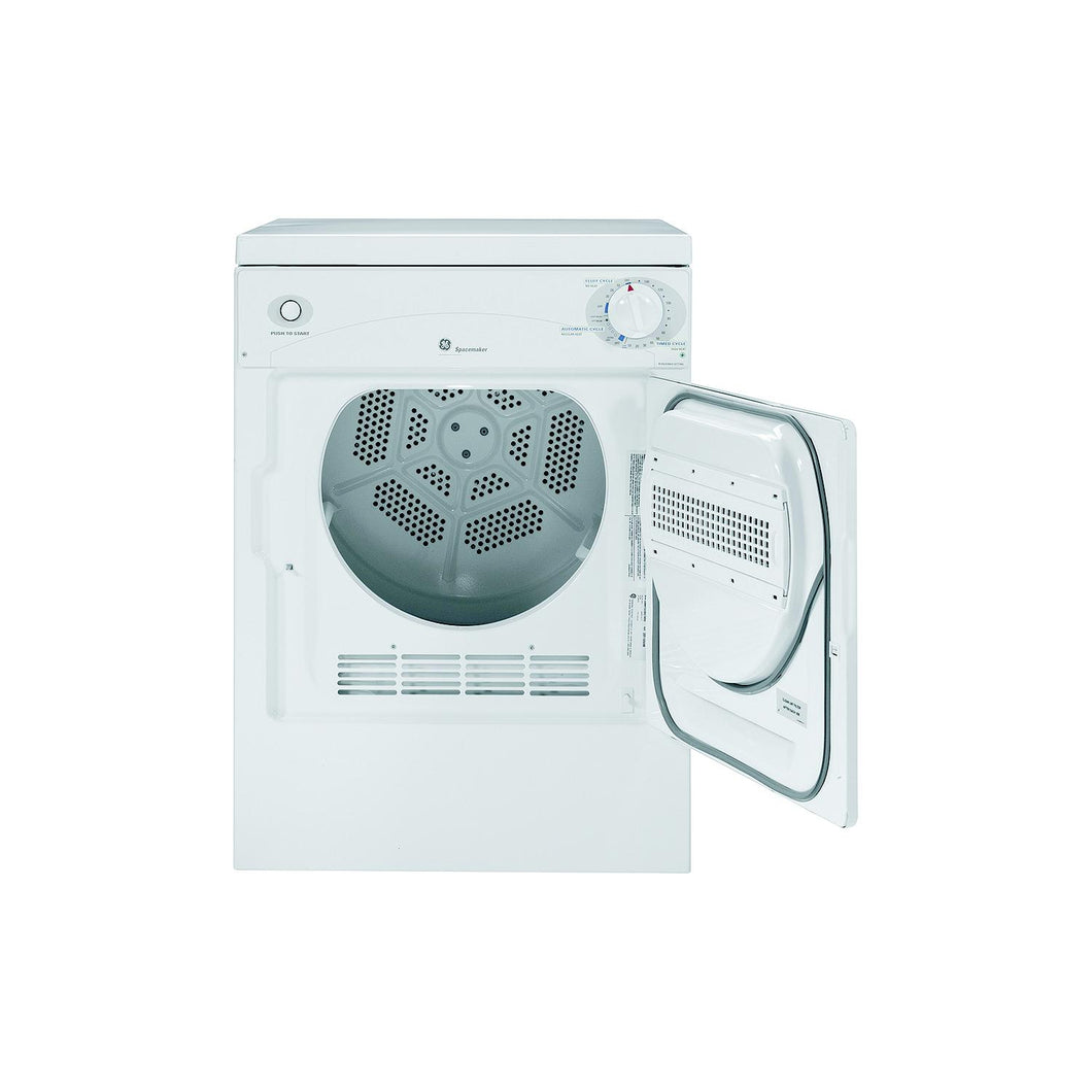 GE DSKS333ECWW SpacemakerÂ® 120V Portable Electric Dryer -Modern Boat Sales & Service