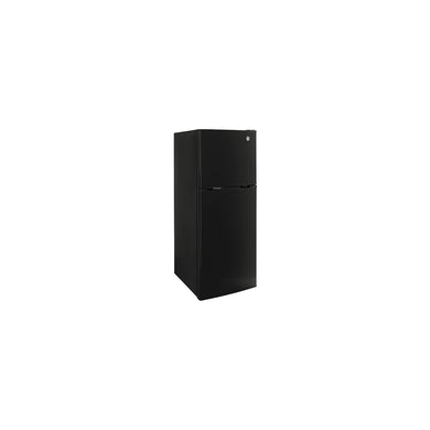 GE GPV10FGNBB 12V Top-Freezer Refrigerator, 9.8 cu. ft., Black -Modern Boat Sales & Service