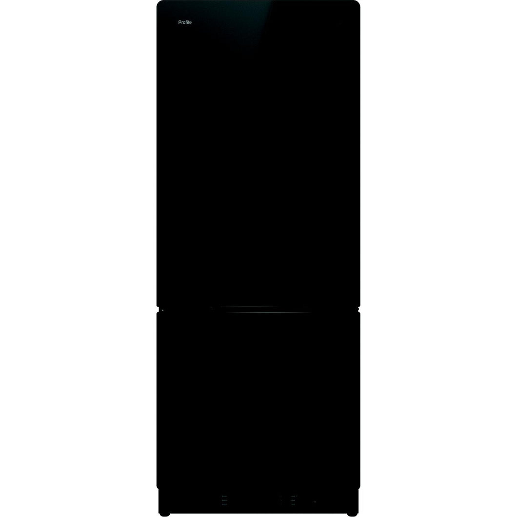 GEÂ® Appliances PBV10R5VBB GE Profileâ„¢ Bottom Freezer Refrigerator Glass w/ Black Appearance -Modern Boat Sales & Service