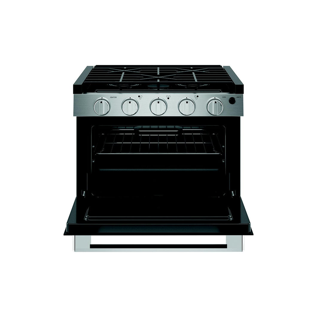 GE PLD617RTSS Drop-In Gas Range, 17
