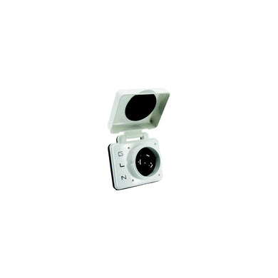 Hughes SV50APIW Safeview Smart RV Power Inlet, 50A. White -Modern Boat Sales & Service