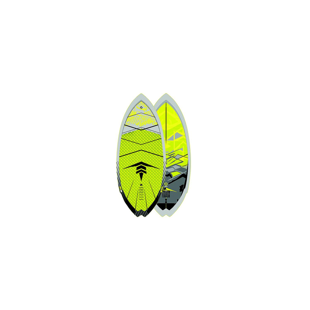 ZUP ZUP04649 Hornet Skim-style Wakesurfer, 4'11