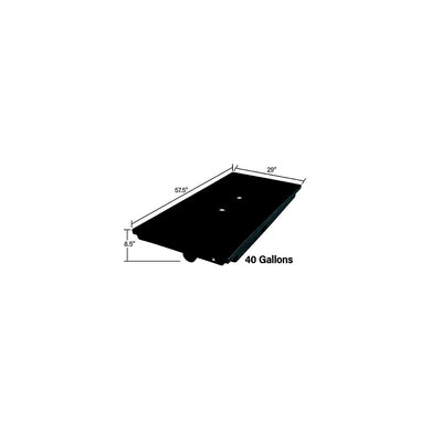Ameri-Kart H1024001DS Holding Tank, 40 Gal., Right Side Discharge -Modern Boat Sales & Service