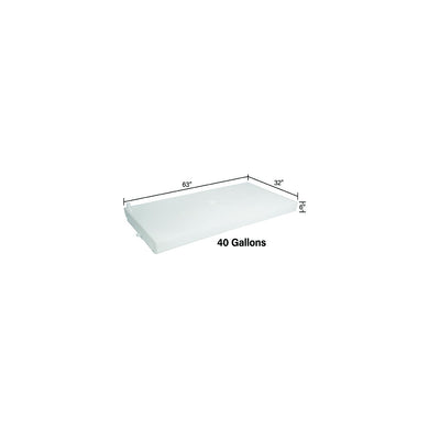 Ameri-Kart W1476001DS Fresh Water Tank, 40 Gal. -Modern Boat Sales & Service