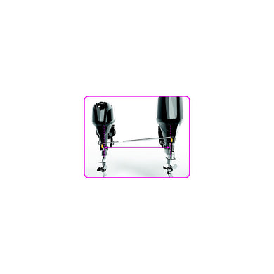 EZ Steer EZUKIT310005 Universal Auxiliary Outboard Steering System - 39-46