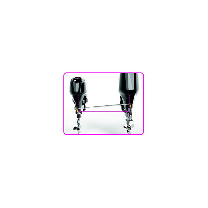 EZ Steer EZUKIT410002 Universal Auxiliary Outboard Steering System - 23-26" C-C, 4" Offset -Modern Boat Sales & Service