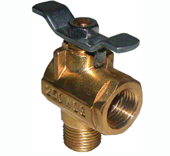 FV-590 Groco Bronze 90-degree Fuel Valve 1/2