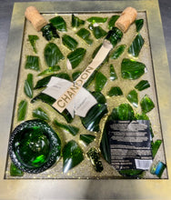 Chandon Broken Bottle Glass Art -Modern Boat Sales & Service