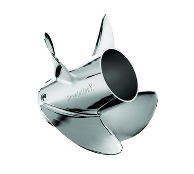 * 8M0182954 Mercury Revolution X Propeller 25P RH 4 Blade Stainless Steel/45A -Modern Boat Sales & Service