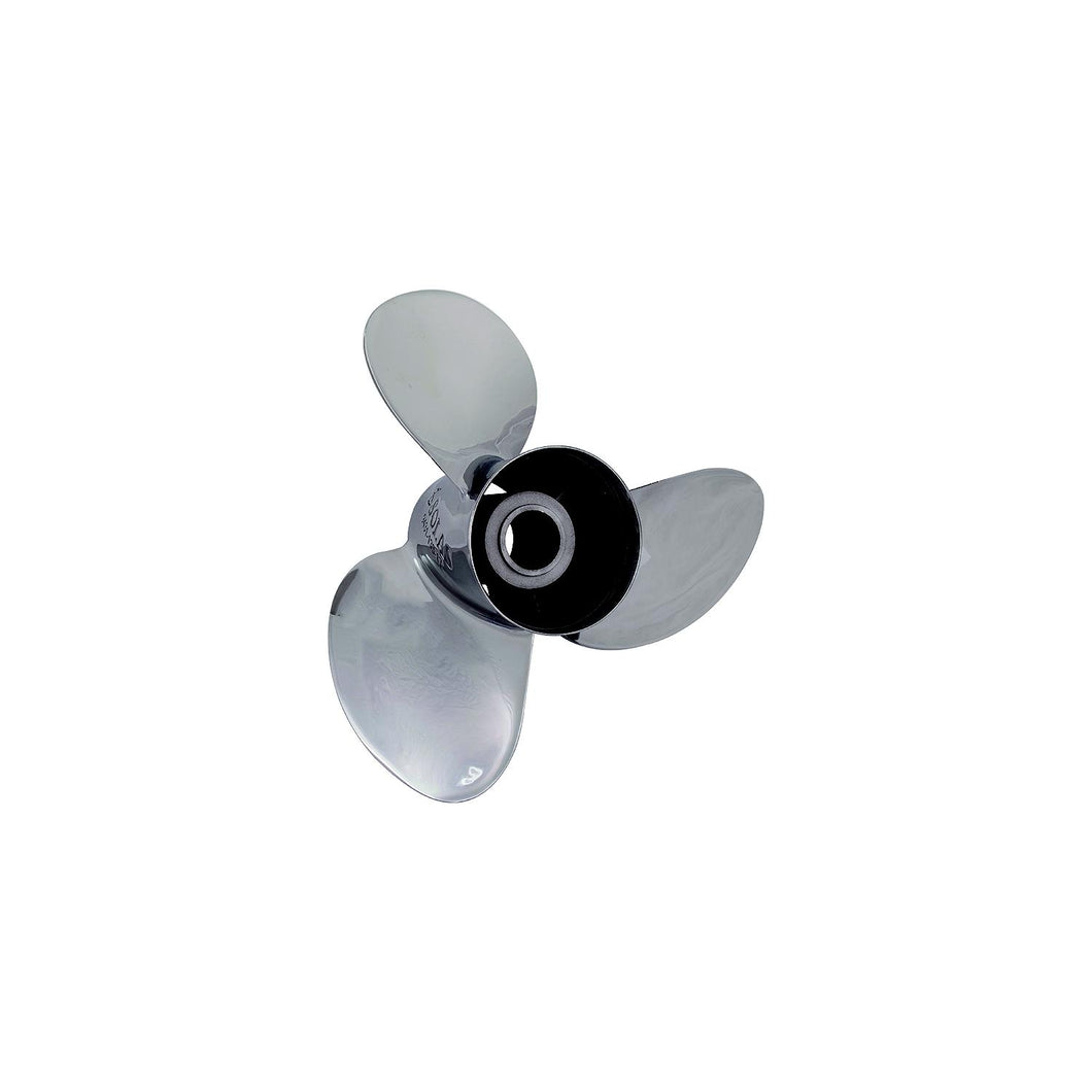Solas Rubex NS3 Stainless Steel Interchangeable Hub 3-Blade Propeller, RH, 4-3/4