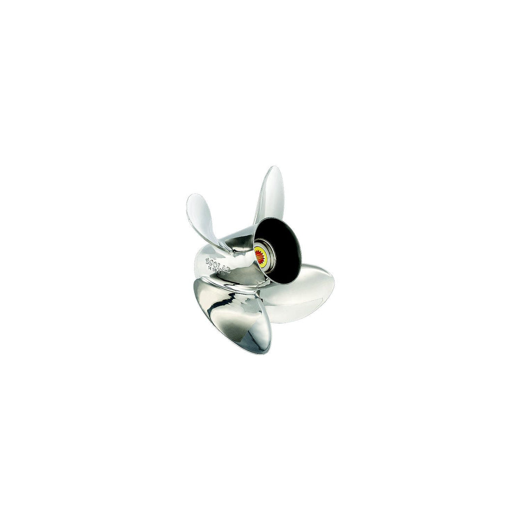 Solas 1553-145-15 HR Titan Stainless Steel 4-Blade Propeller For Mercury -Modern Boat Sales & Service