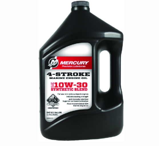 8M0142151 Mercury Marine 4-Stroke FC-W Synthetic Blend Oil 10W-30, Gal. / 405C -Modern Boat Sales & Service