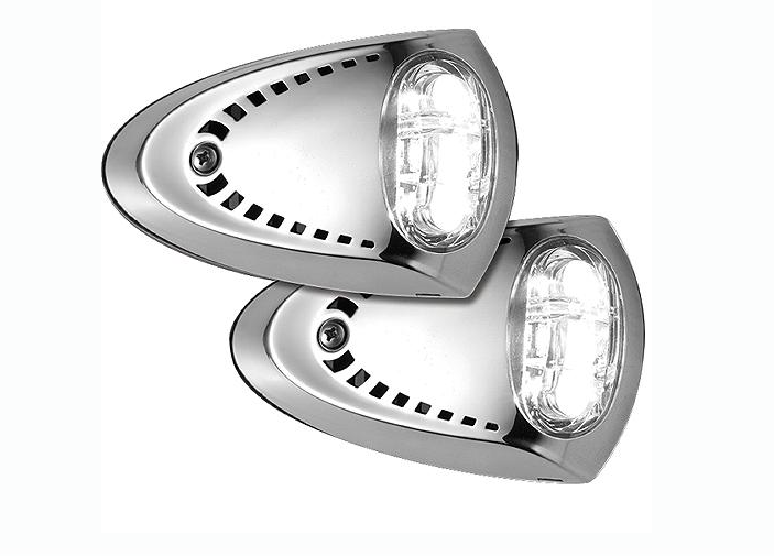 Attwood 6522SS7 Stainless LED Docking Lights, 2.8