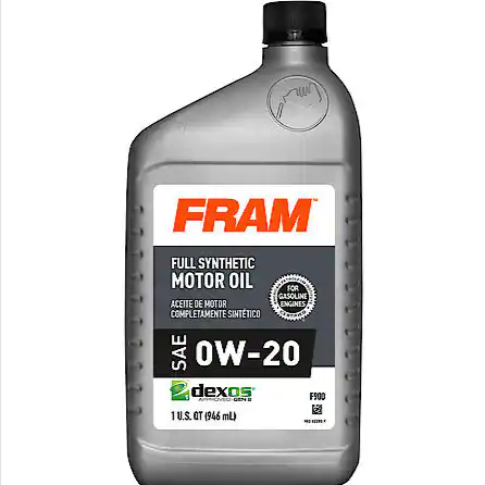 F900-1QT FRAM 0W-20 Full Synthetic Motor Oil / 430B -Modern Boat Sales & Service