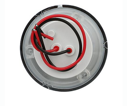 03121 Seachoice LED Interior Courtesy Light With Both Chrome and White Bezels / W1