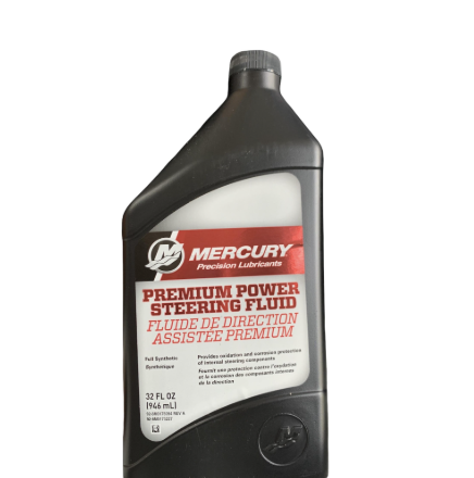 8M0173227 Mercury Marine Premium Power Steering Fluid, Quart / 435E -Modern Boat Sales & Service