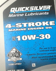 8M0168998 Mercury Marine Quicksilver 4-Stroke Marine Engine Oil 10W-30 /415C -Modern Boat Sales & Service