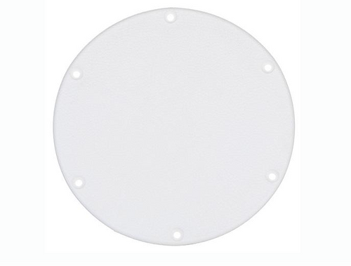 * 39591 Seachoice Polypropylene Cover Plate Arctic White OD: 7-5/8