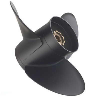 * QA3906R Mercury Marine Quicksilver Black Diamond 3 Blade 9.25 x 9 RH Propeller /35E -Modern Boat Sales & Service
