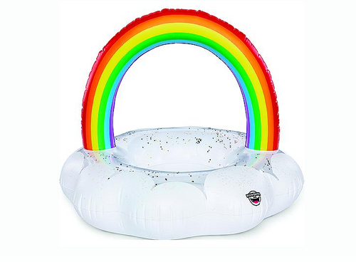 * BMPF-0012 BIG MOUTH Giant Rainbow Cloud Pool Float / 330G