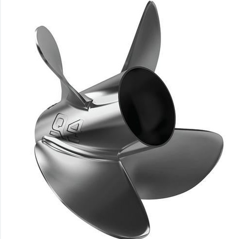 * 8M0055562 MERCURY QUICKSILVER Q4 PROPELLER 12.7 X 19P RH 4 BLADE PROPELLER / 30A30A -Modern Boat Sales & Service