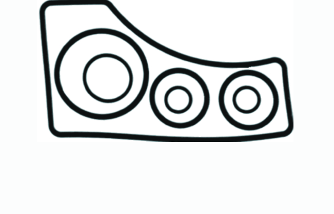 18-2615 SIERRA GASKET SET-O/D MC# 16755Q1 / 75D