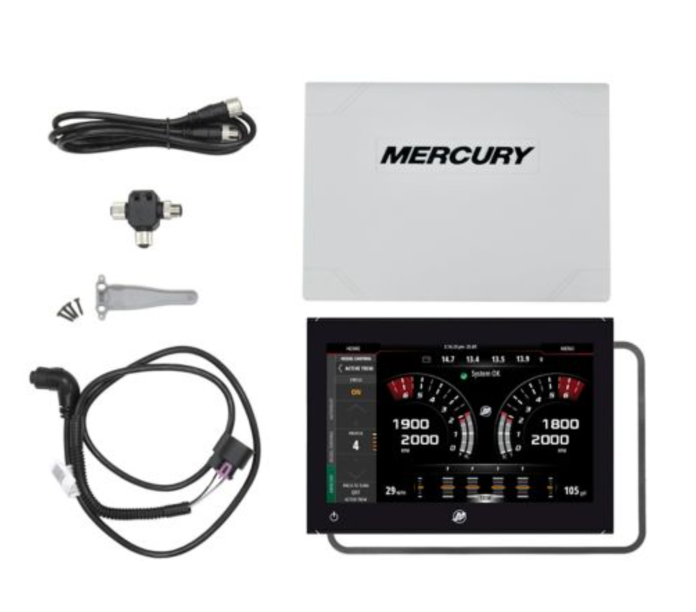 8M0124497 MERCURY VESSEL VIEW 703 display only/ 420A -Modern Boat Sales & Service