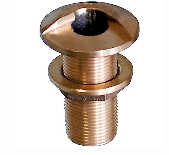 HSTH-750-W Groco HSTH Bronze High Speed Standard Length Thru-Hull w/Nut 3/4