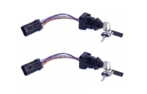 * 897716K02 MERCURY QUICKSLIVER Key Switch Kit, 3 Position, Dual Engine/160D -Modern Boat Sales & Service