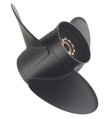 * 78114CP1 MERCURY Black Max 3-Blade Aluminum, 16
