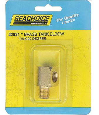 20831 Seachoice Brass Tank Vent Elbow/350D1 -Modern Boat Sales & Service