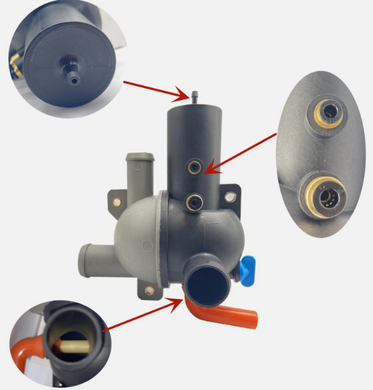 * 863802T2 MERCURY/QUICKSILVER WATER DISTRIBUTION HOUSING/145D -Modern Boat Sales & Service