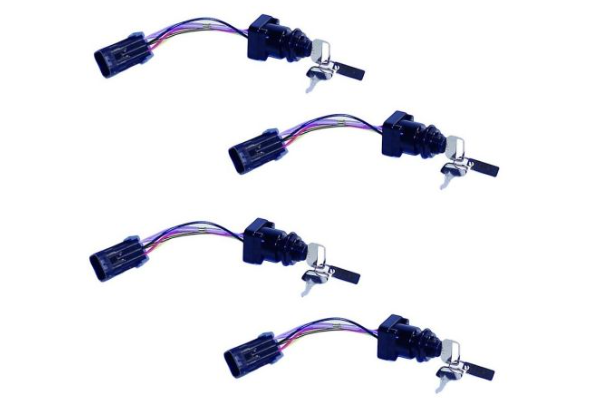 * 897716K04 QUICKSILVER Key Switch, 3-Position /375F -Modern Boat Sales & Service