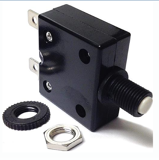 * CB41210 Sierra CB41210 Push Button Circuit Breaker, 10 Amp, White/W5 -Modern Boat Sales & Service