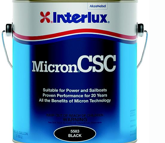 5583G Interlux Micron® CSC Bottom Paint, Black Gal.,/350H -Modern Boat Sales & Service