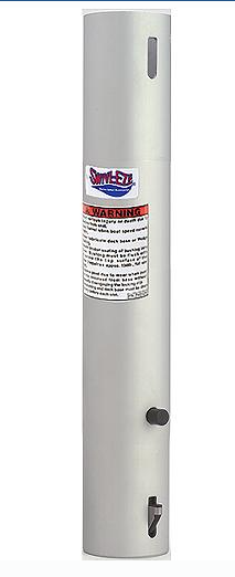 238614-1 SwivlEze 238 Series Fixed Post Anodized Aluminum 14