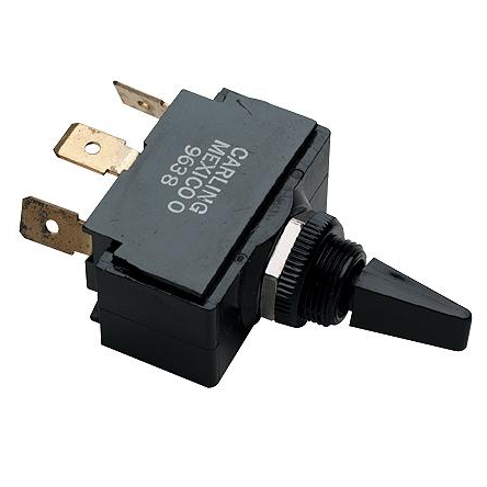 * 19371 Seachoice Bilge Pump Toggle Switch (On-Off-Momentary On/W3