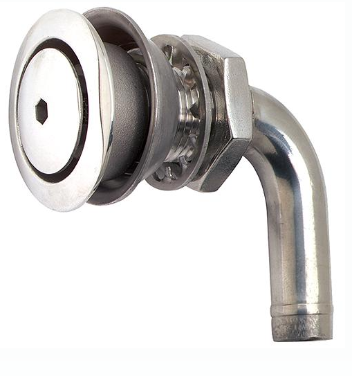 * 660323 Attwood Fuel Tank Vent Flush Mount 90 Degree/W8 -Modern Boat Sales & Service