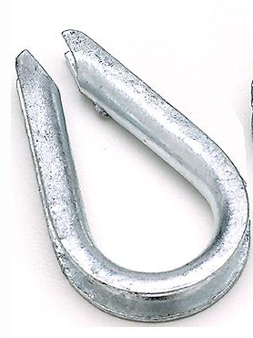 * 43350 Rope Thimble-Galv-5/8 / 315C -Modern Boat Sales & Service