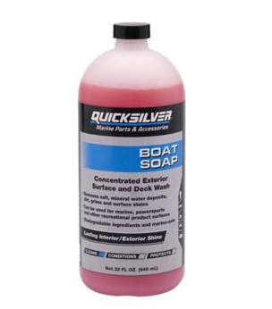 8M0232638 Quicksilver MERCURY MARINE Boat Soap For Aluminum and Fiberglass Boats interior/exterior, PWC /405Gand Recreational Vehicles - 32 oz./405G -Modern Boat Sales & Service