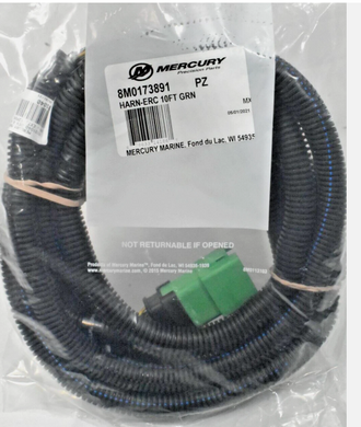 * 8M0173891 MERCURY Harness-ERC 10 Ft Green/A5 -Modern Boat Sales & Service
