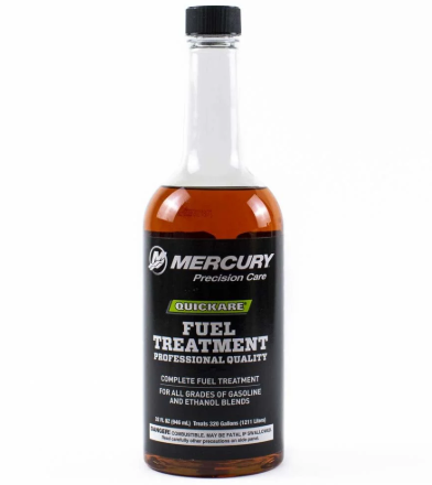 8M0058690 Mercury Marine Quicksilver Quickcare Fuel Treatment 32oz /410D -Modern Boat Sales & Service
