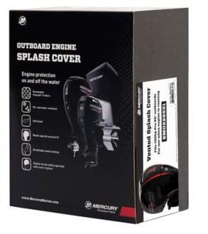 8M0228531 Mercury 150hp Pro XS Outboard Vented Splash Cover/80D -Modern Boat Sales & Service