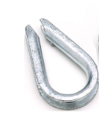 43340 Rope Thimble-Galv-1/2 -Bulk /85E BB#7