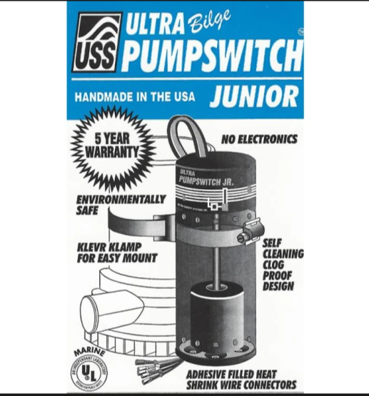 Ultra Bilge Pumpswitch Junior PS 02 24V
