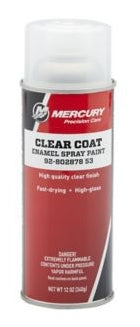 * 80287853 Mercury Marine Clear Coat Enamel Spray Paint/430E